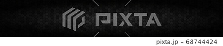 Panoramic texture of black and gray carbon fiber Panoramic texture of black and gray carbon fiber 68744424