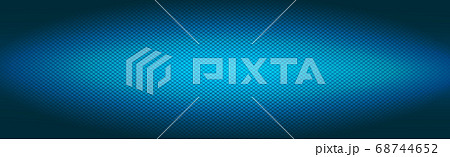 Blue perforated iron with white reflections - 68744652