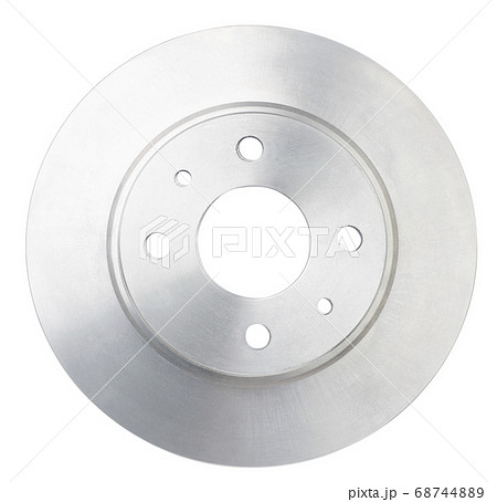 Car brake disc on a white background. Isolated Car brake disc on a white background. Isolated 68744889