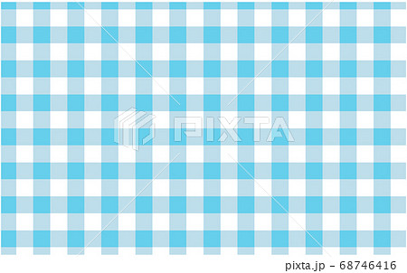 ギンガムチェック青・大 ギンガムチェック青・大 68746416