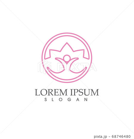 Beauty Vector lotus icon Beauty Vector lotus icon 68746480