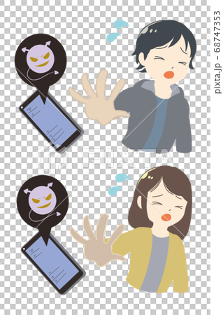 Elementary school students who see malicious sites rejected (no line) 68747353