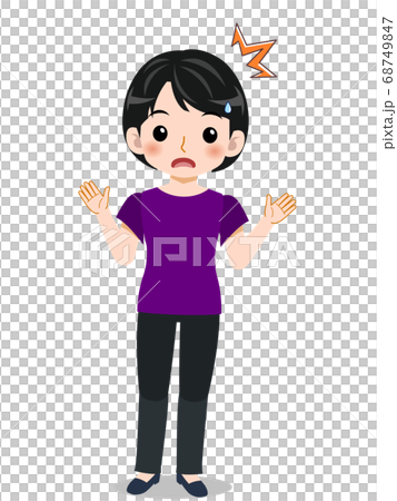 woman dressed in short sleevesB_63.eps woman dressed in short sleevesB_63.eps 68749847