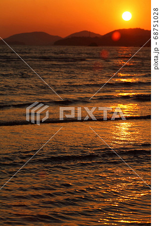 新舞子浜の夕景 新舞子浜の夕景 68751028