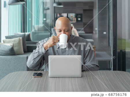 Smiling old business black american man, African Smiling old business black american man, African 68756176