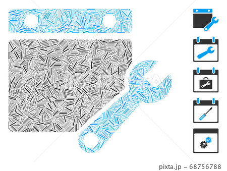 Dash Collage Calendar Tuning Icon 68756788