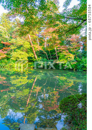 秋の兼六園の紅葉 昼 【石川県】 秋の兼六園の紅葉 昼 【石川県】 68758584
