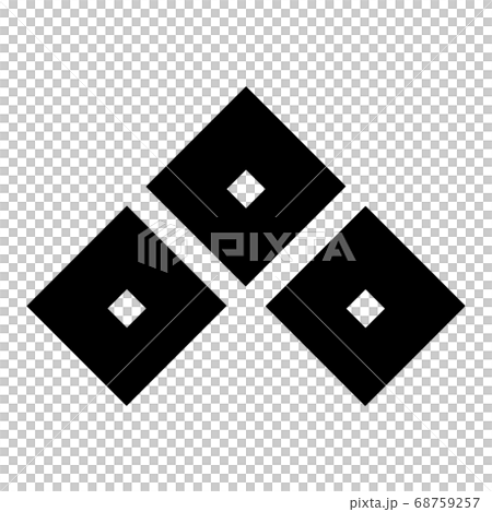 飯沼氏の家紋 三つ目結 飯沼氏の家紋 三つ目結 68759257