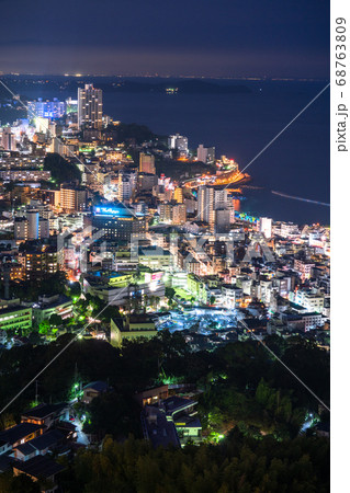 《静岡県》熱海の夜景・リゾート地 《静岡県》熱海の夜景・リゾート地 68763809