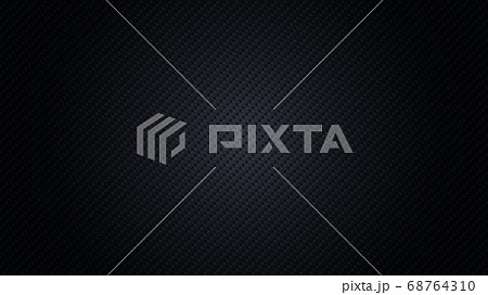 Carbon fiber texture, vector illustration. 68764310