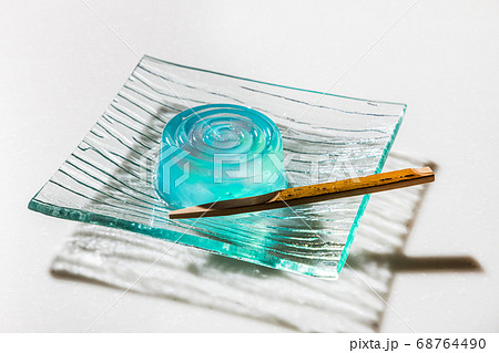 和風ゼリー Sweet Japanese-style jelly dessert 和風ゼリー Sweet Japanese-style jelly dessert 68764490