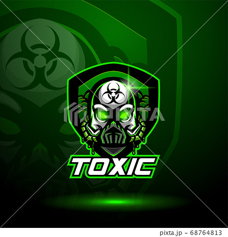 Skull esport mascot logo design Skull esport mascot logo design 68764813