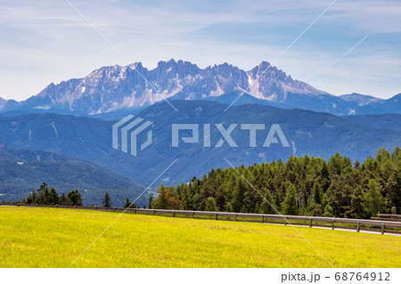 Landscape view of the mountains in South Tyrol, 68764912