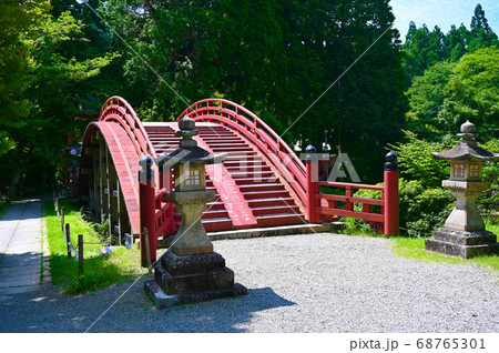 丹生都比売神社 輪橋 太鼓橋 世界遺産 丹生都比売神社 輪橋 太鼓橋 世界遺産 68765301