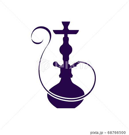 Hookah silhouette qalyan smoking bar sign Hookah silhouette qalyan smoking bar sign 68766500
