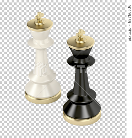 Black and white chess kings Black and white chess kings 68766536