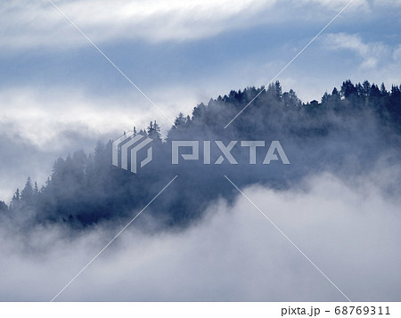 monte croce cross mountain in dolomites badia 68769311