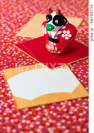 年賀2021・江戸張子 干支奴 丑 年賀2021・江戸張子 干支奴 丑 68769734