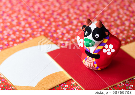 年賀2021・江戸張子 干支奴 丑 年賀2021・江戸張子 干支奴 丑 68769738