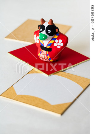 年賀2021・江戸張子 干支奴 丑 年賀2021・江戸張子 干支奴 丑 68769898