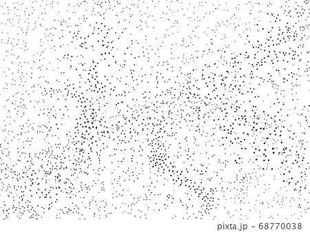 Abstract black grainy spread on white background 68770038