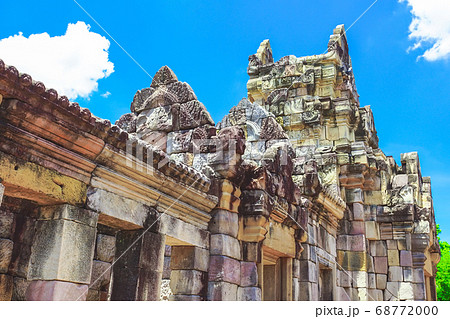 Beautiful scene of Sadok Kok Thom Historical Park. Beautiful scene of Sadok Kok Thom Historical Park. 68772000