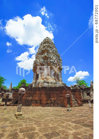 Beautiful scene of Sadok Kok Thom Historical Park. 68772001