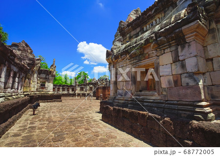 Beautiful scene of Sadok Kok Thom Historical Park. 68772005