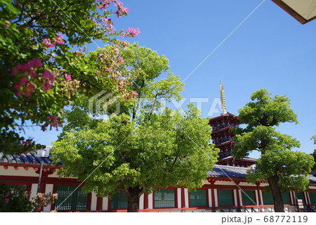 日本仏法最初の官寺 聖徳太子建立の四天王寺 日本仏法最初の官寺 聖徳太子建立の四天王寺 68772119