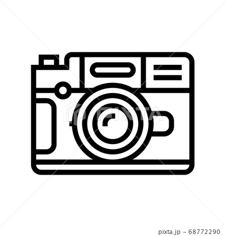 vintage photo camera line icon vector illustration vintage photo camera line icon vector illustration 68772290