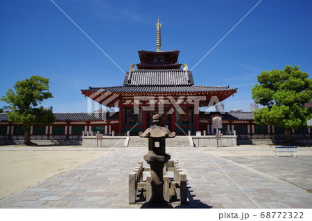 日本仏法最初の官寺 聖徳太子建立の四天王寺 68772322