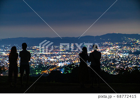 《奈良県》新日本三大夜景・若草山の夜景 《奈良県》新日本三大夜景・若草山の夜景 68772415