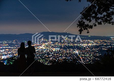 《奈良県》新日本三大夜景・若草山の夜景 《奈良県》新日本三大夜景・若草山の夜景 68772416