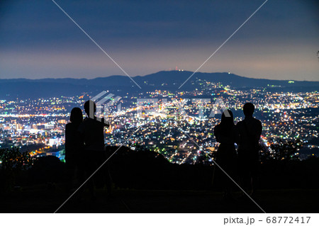《奈良県》新日本三大夜景・若草山の夜景 《奈良県》新日本三大夜景・若草山の夜景 68772417