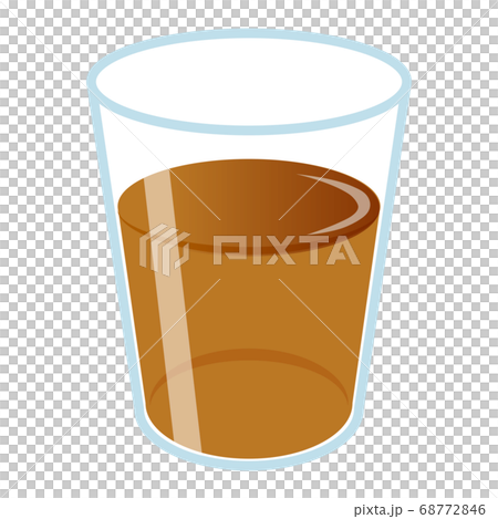 シンプルな麦茶のイラスト 68772846