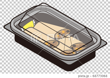 Spring roll with food pack 68773068