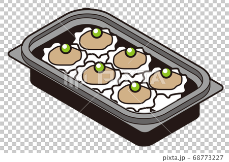 Shokumai With Food Pack Stock Illustration