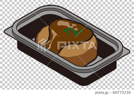 フードパック入りハンバーグ 68773230