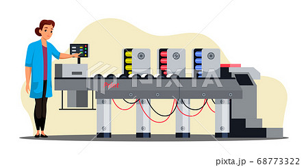 Professional Equipment For Advertising Agency のイラスト素材 Professional Equipment For Advertising Agency のイラスト素材