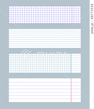 School banner collection vector illustration. Back to school advertisement web templates design. Empty square and lined grid patterns for copy space text, icon, object. 68773556