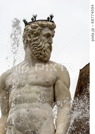 Fountain of Neptune - Piazza della Signoria Tuscany Italy Fountain of Neptune - Piazza della Signoria Tuscany Italy 68774094