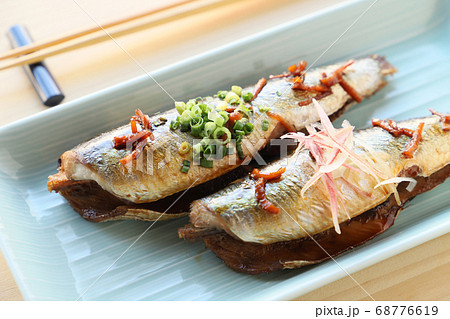 イワシのしょうが煮 68776619