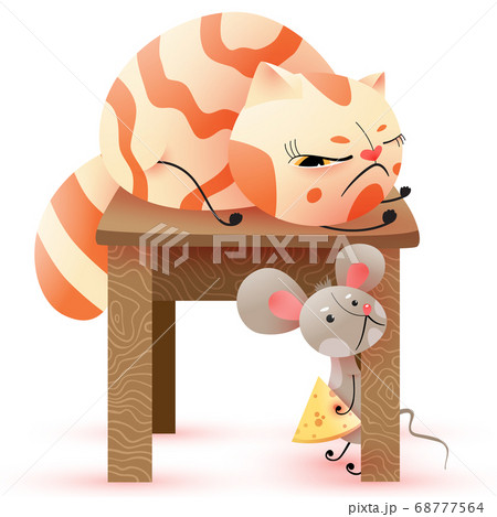 Cat and mouse 68777564