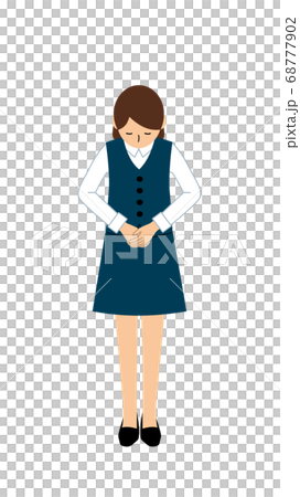 Bowing woman_1 Bowing woman_1 68777902