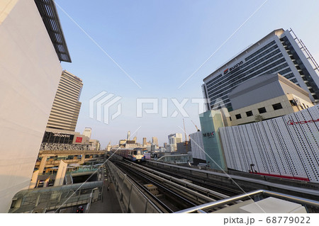 バンコク・BTS国立競技場駅からの眺め National Stadium St., Bangkok 68779022