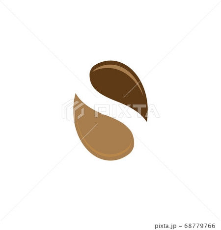 coffee bean icon vector 68779766