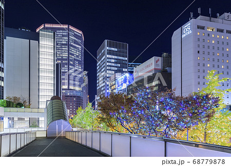 大阪の夜景・御堂筋のイルミネーション・梅田周辺 68779878