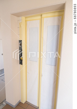 工事現場 エレベーター 工事現場 エレベーター 68780893