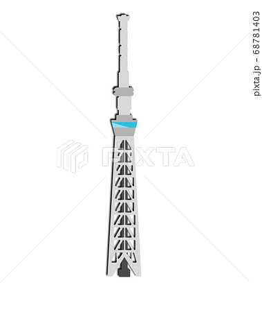 スカイツリーのイラスト素材