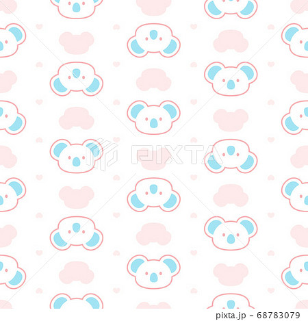 Cute koala seamless pattern background 68783079